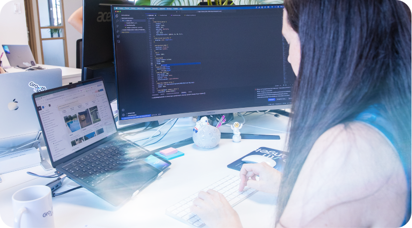 développeur sur la refonte d'un site internet