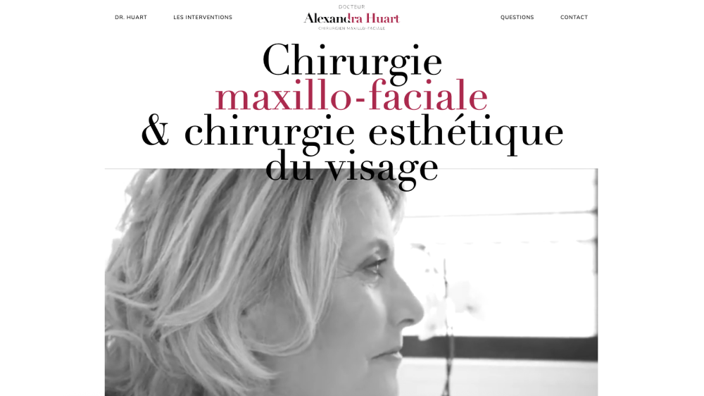 Création de site internet pour Dr. Alexandra Huart