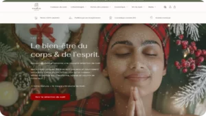 Création de site internet pour Naïla Nature